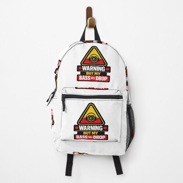 Item preview, Warning Bass Will Drop designed and sold by  ZenRave Designs.