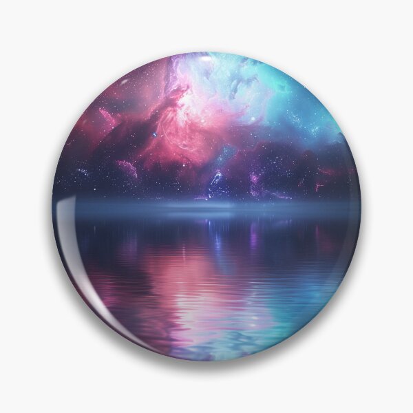 Item preview, Nebula Reflection Over Cosmic Ocean designed and sold by QuantumDrift.