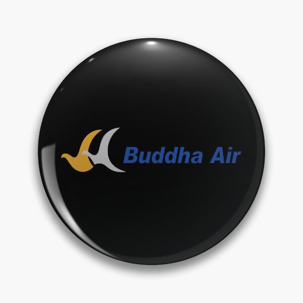 Item preview, Buddha Air Nepal Airlines Retro Logo Kathmandu designed and sold by RetroAviation.