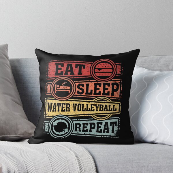 Item preview, Eat Sleep Water volleyball Repeat designed and sold by GabbyKash.