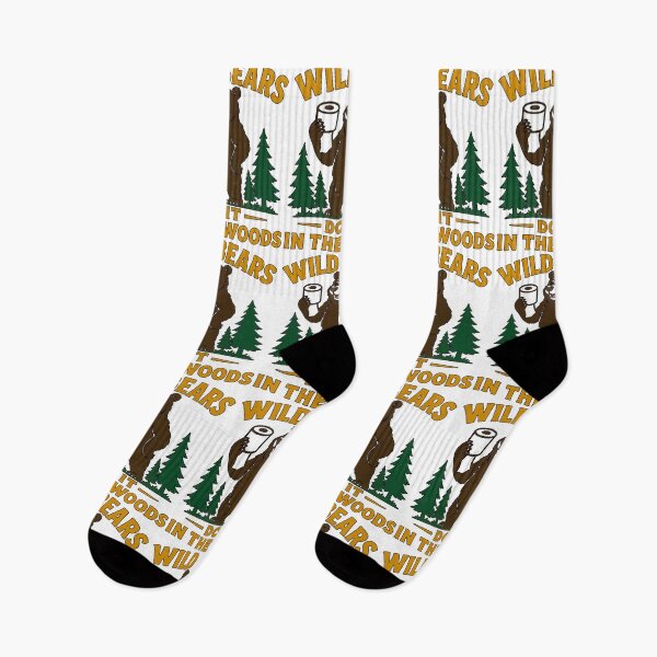 Item preview, Wild Bears Do It In The Woods designed and sold by BSCI Designs.