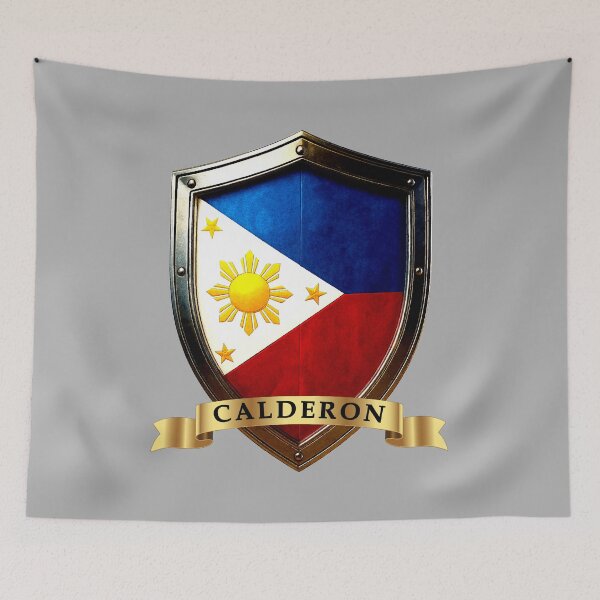 Item preview, Calderon Filipino Heritage Crest Shield designed and sold by Highlandkings.
