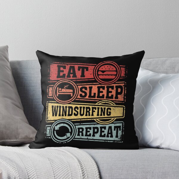 Item preview, Eat Sleep Windsurfing Repeat designed and sold by GabbyKash.