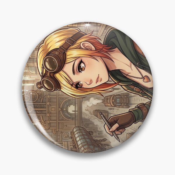 Item preview, Steampunk Inventor with Mechanical Heart designed and sold by Vyxorea.