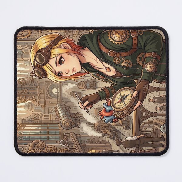 Item preview, Steampunk Inventor with Mechanical Heart designed and sold by Vyxorea.