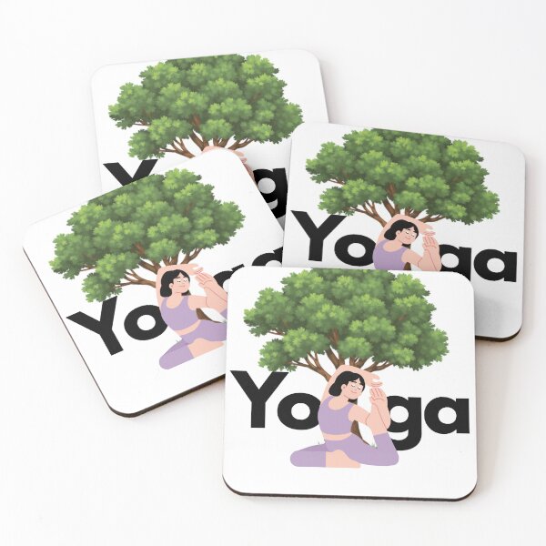 Item preview, Zen Nature Yoga Pose - Mindfulness Tree Graphic designed and sold by Trendora Havlais.