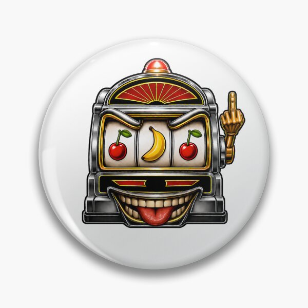 Item preview, Sinister Slot Machine Gives You The Finger designed and sold by BSCI Designs.