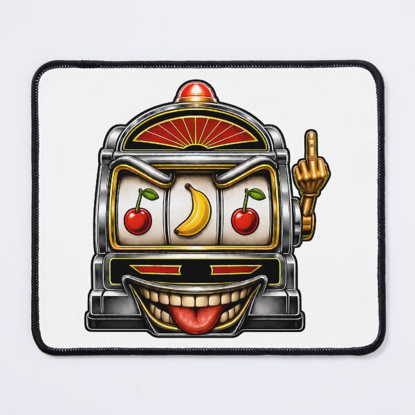 Item preview, Sinister Slot Machine Gives You The Finger designed and sold by BSCI Designs.