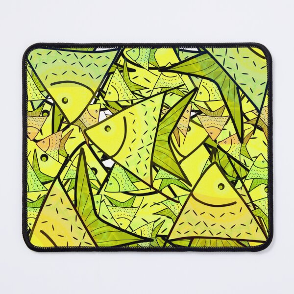 Item preview, Cute Cartoon Fish School Pattern designed and sold by MigWhimsy.