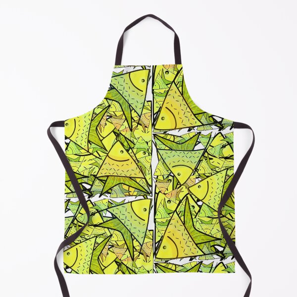 Item preview, Cute Cartoon Fish School Pattern designed and sold by MigWhimsy.