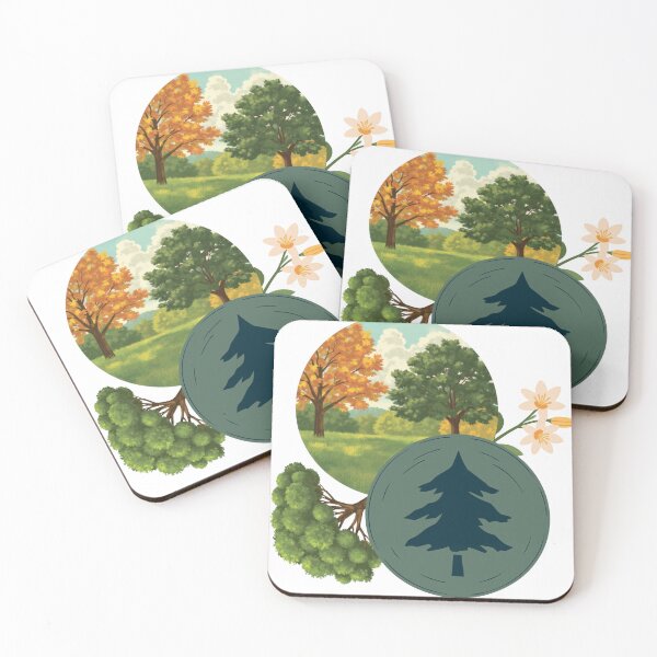 Item preview, Nature vibes with forest  designed and sold by Trendora Havlais.