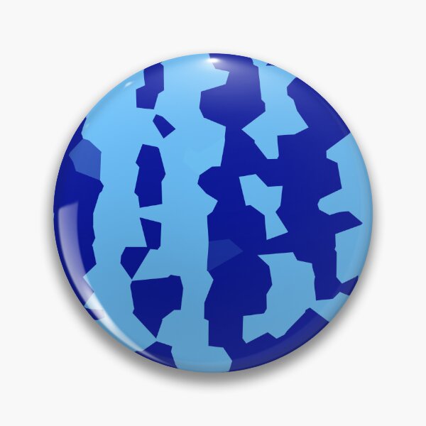 Item preview, Cyan Navy Blue Crystalized Abstract Stripes  designed and sold by PatternTitan.