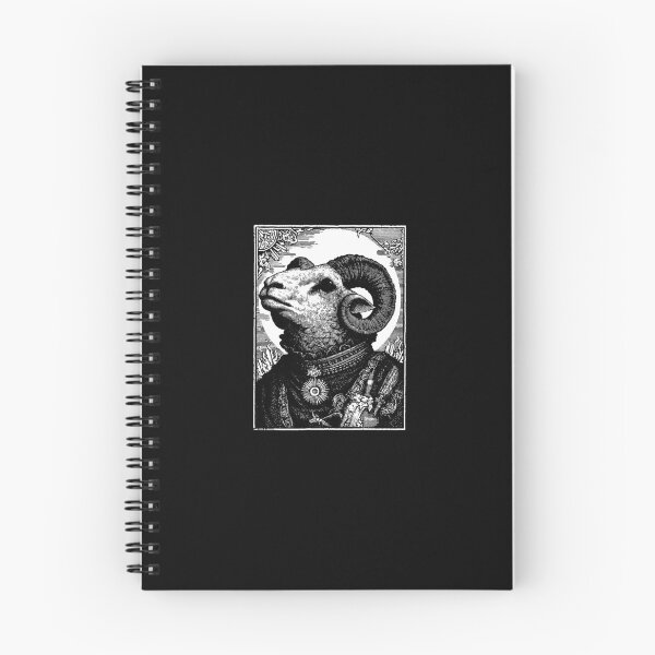 Item preview, Gothic sheep skull in old fashion style icon card 127sm designed and sold by 127sm.