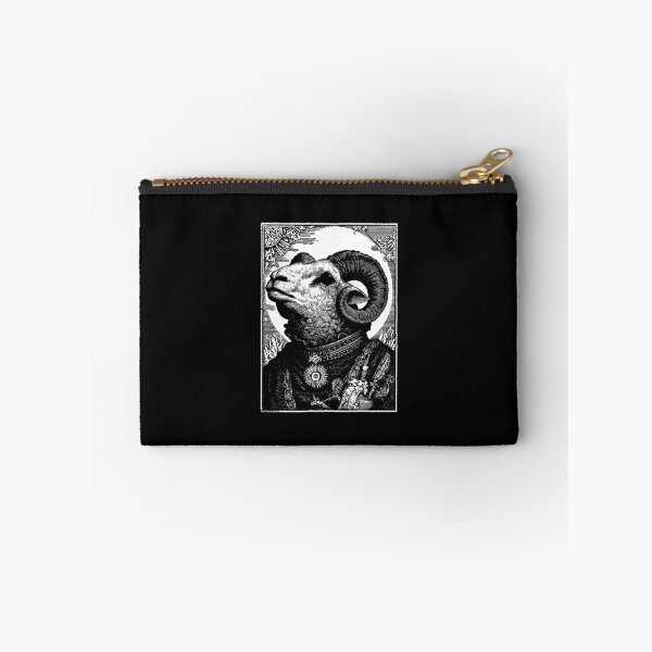 Item preview, Gothic sheep skull in old fashion style icon card 127sm designed and sold by 127sm.
