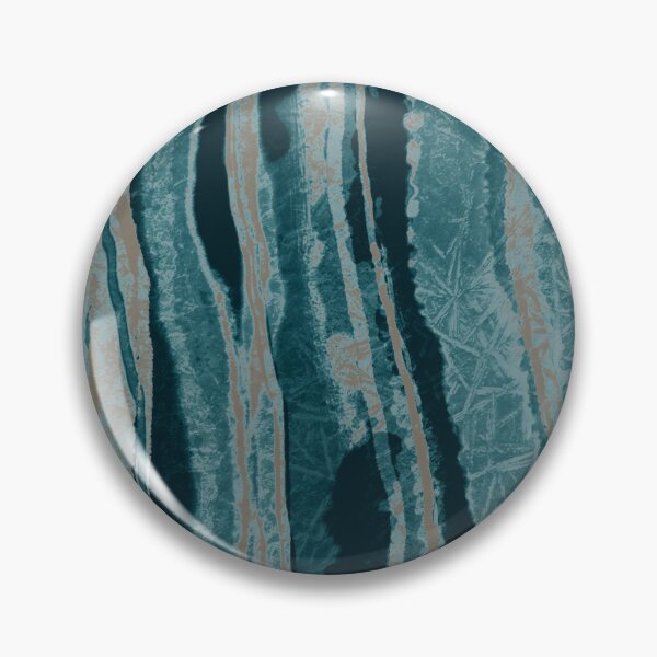 Item preview, Abstract Teal Green Blue Taupe Agate Stripes designed and sold by jocelynsart.