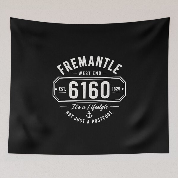 Item preview, Fremantle 6160 Shirt | West End Lifestyle Tee | Vintage Postal Code Streetwear Design designed and sold by ThreadTheory976.