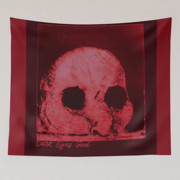 Item preview, Dark Eyes God (Original metal etching by ACCI) designed and sold by VanyssaGraphics.