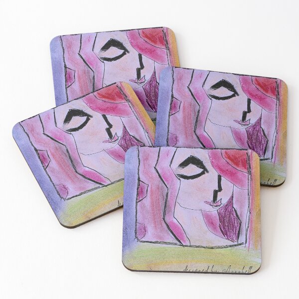 Item preview, Colorful abstract drawing by Annabell designed and sold by Annabells-Kunst.