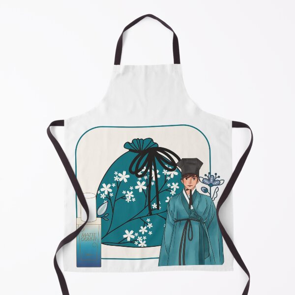 Item preview, Blue Hanbok Man & Floral Lucky Bag designed and sold by Kanniax.