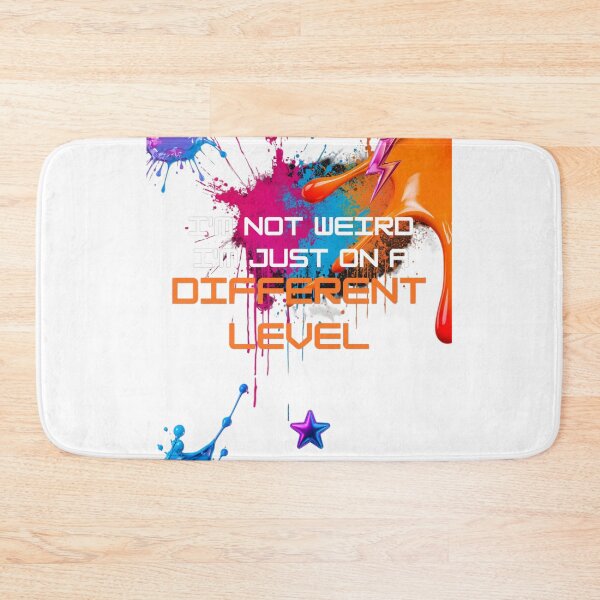 Item preview, Not Weird Just On A Different Level ADHD Autism Neurodivergent Gift designed and sold by MaxfordStudio.