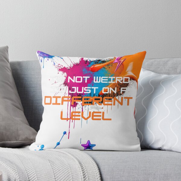 Item preview, Not Weird Just On A Different Level ADHD Autism Neurodivergent Gift designed and sold by MaxfordStudio.