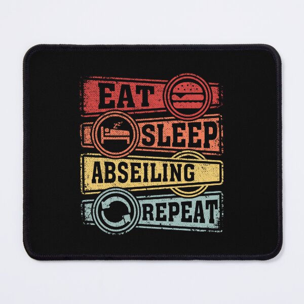 Item preview, Eat Sleep Abseiling Repeat designed and sold by GabbyKash.