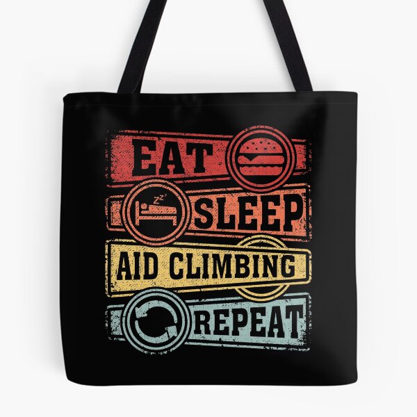 Item preview, Eat Sleep Aid climbing Repeat designed and sold by GabbyKash.