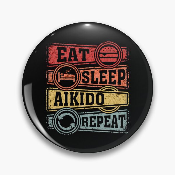 Item preview, Eat Sleep Aikido Repeat designed and sold by GabbyKash.