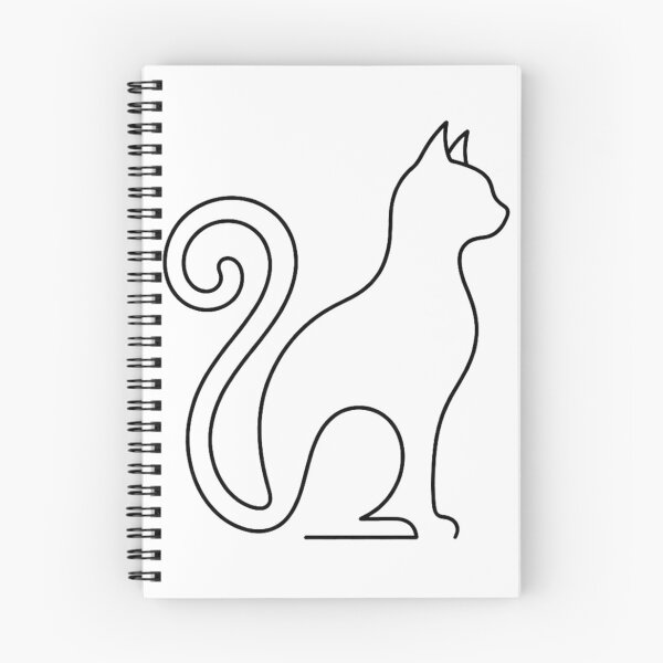 Item preview, Cat With Fine Lines designed and sold by RetroShopSerbia.