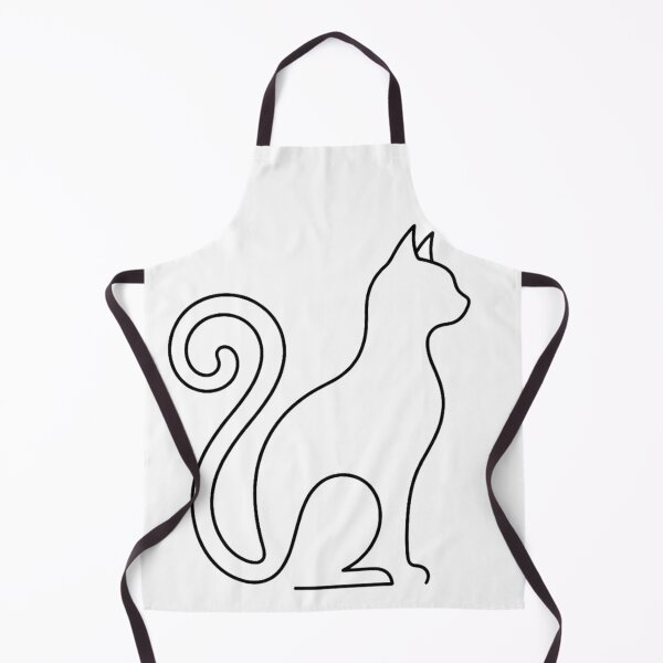 Item preview, Cat With Fine Lines designed and sold by RetroShopSerbia.
