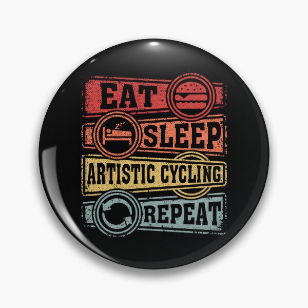Item preview, Eat Sleep Artistic cycling Repeat designed and sold by GabbyKash.