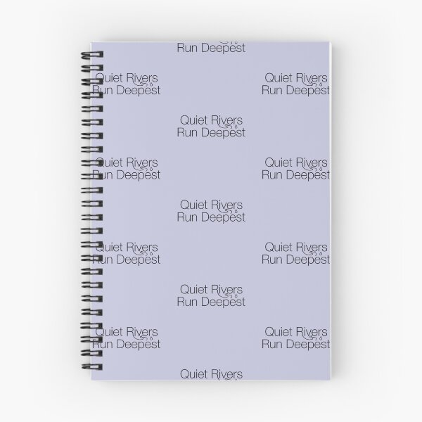 Item preview, Quiet Rivers Run Deepest - Introvert Power & Nature Wisdom designed and sold by AlanyaArtX.