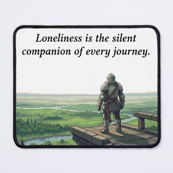 Item preview, The lonely knight designed and sold by Noexcusesstore.