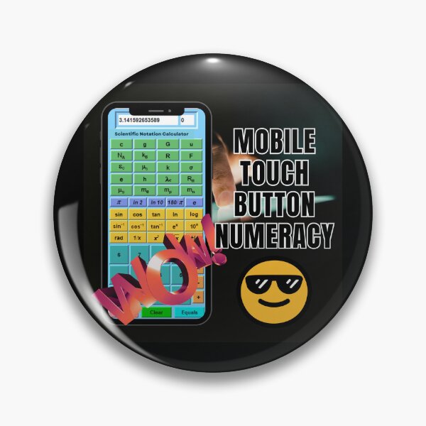 Item preview, Mobile Touch Button Numeracy in Physics. designed and sold by MPC-Mince-Pies.