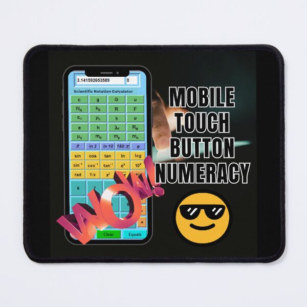 Item preview, Mobile Touch Button Numeracy in Physics. designed and sold by MPC-Mince-Pies.