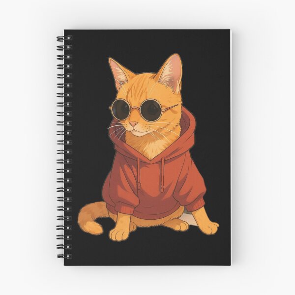 Item preview, Retro Funky Tabby - Red Hoodie  designed and sold by Theartistictale  _.