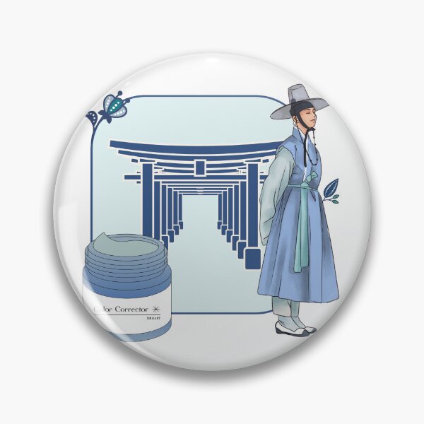 Item preview, Blue Hanbok Man & Traditional Gateways designed and sold by Kanniax.