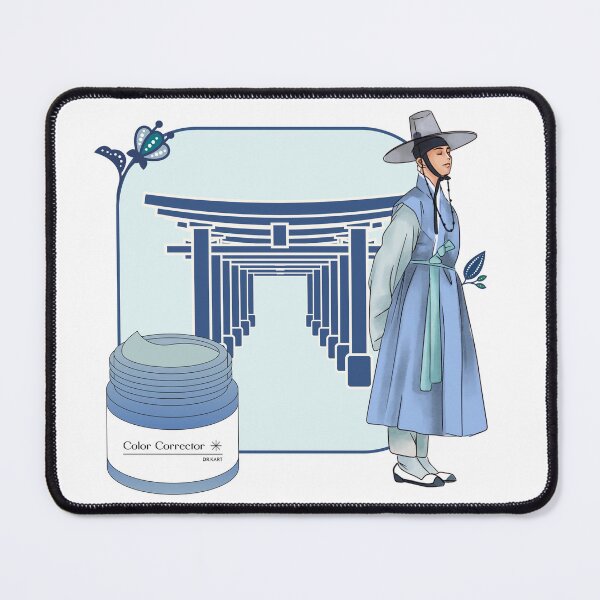 Item preview, Blue Hanbok Man & Traditional Gateways designed and sold by Kanniax.