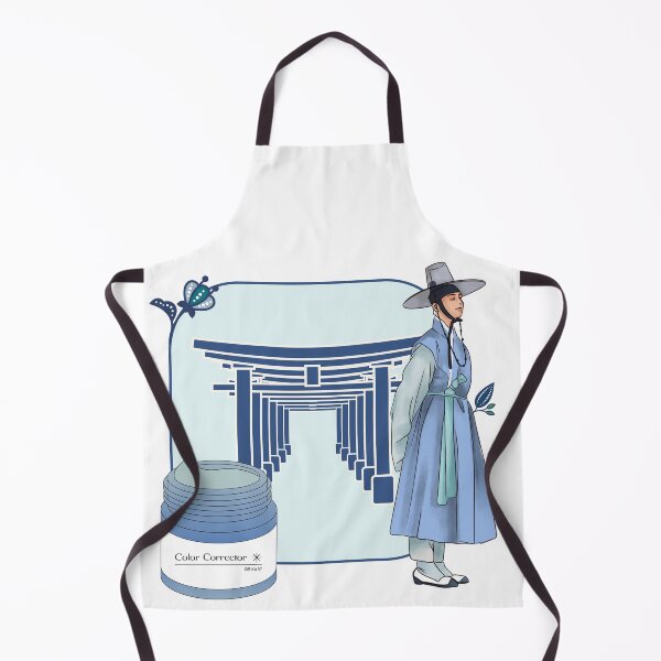 Item preview, Blue Hanbok Man & Traditional Gateways designed and sold by Kanniax.