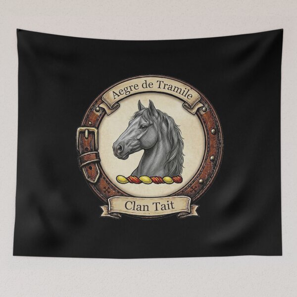 Item preview, Clan Tait Crest designed and sold by BagTown Clans.