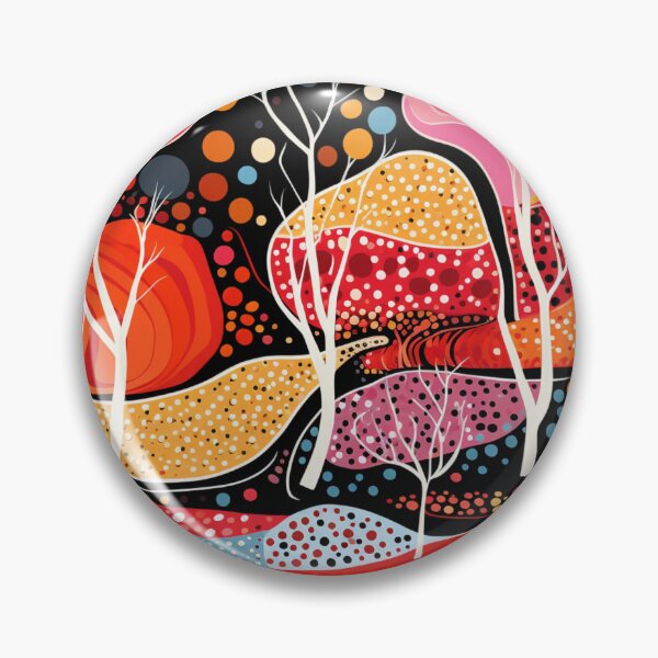 Item preview, Aboriginal Inspired Dot Art - Layers of the Earth designed and sold by GrinGalore.