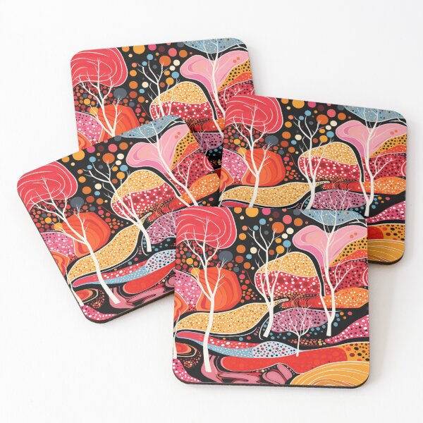 Item preview, Aboriginal Inspired Dot Art - Layers of the Earth designed and sold by GrinGalore.