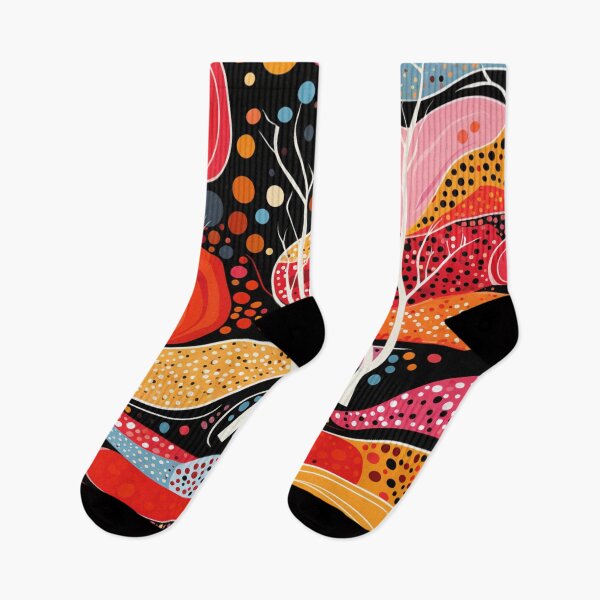 Item preview, Aboriginal Inspired Dot Art - Layers of the Earth designed and sold by GrinGalore.