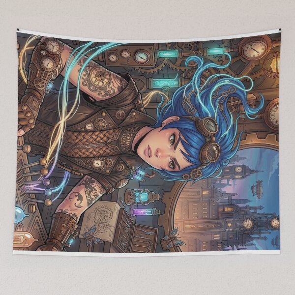 Item preview, Cyber-Steampunk Pilot at Glowing Control Panel designed and sold by Vyxorea.