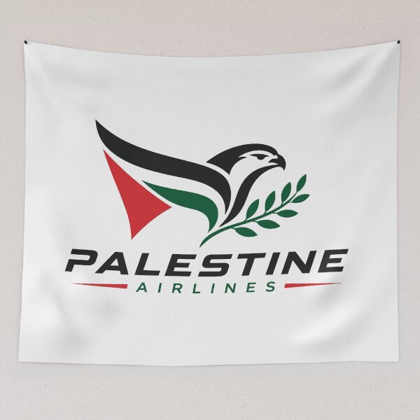 Item preview, Palestine Airlines West Bank Palestinian Air designed and sold by RetroAviation.