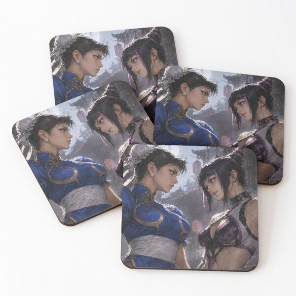 Item preview, Chun Li vs Juri Han Street Fighter 6 Fanart designed and sold by bapupa.