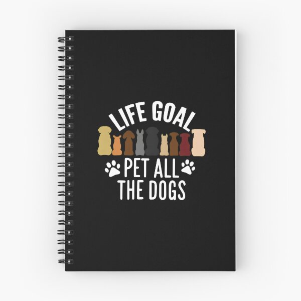 Item preview, Life Goal Pet All The Dogs Dog Silhouette Tee designed and sold by OlyvieArt.