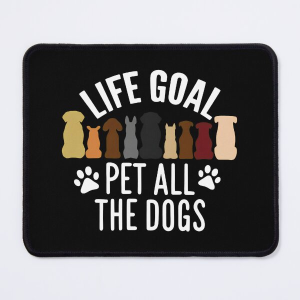 Item preview, Life Goal Pet All The Dogs Dog Silhouette Tee designed and sold by OlyvieArt.