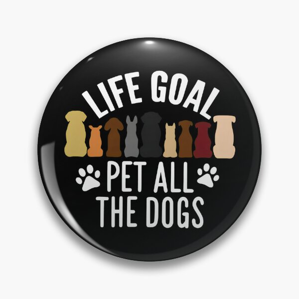 Item preview, Life Goal Pet All The Dogs Dog Silhouette Tee designed and sold by OlyvieArt.