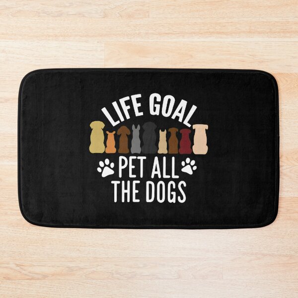 Item preview, Life Goal Pet All The Dogs Dog Silhouette Tee designed and sold by OlyvieArt.